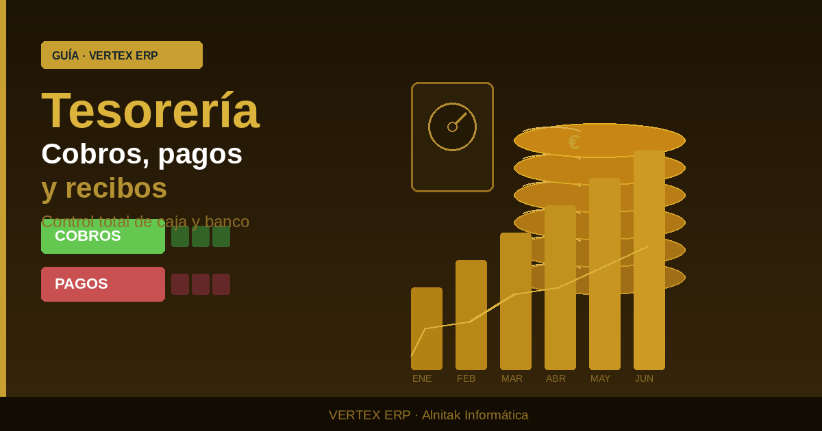 Tesorería en VERTEX ERP